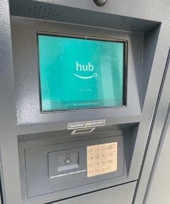 Amazon Hub Package Lockers at Mallard Bay Apartments, Indiana, 46307